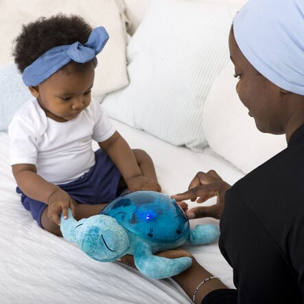 Light Sensory \x26 Sound Tranquil Turtle Aqua  hi\-res